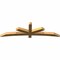 Ekena Millwork Alberta Rough Sawn Timber Gable Bracket, Western Red Cedar, 84"W x 24"H x 4"D x 4"F, 7/12 Pitch GBW084X24X0404ALB00RWR - alternate 3